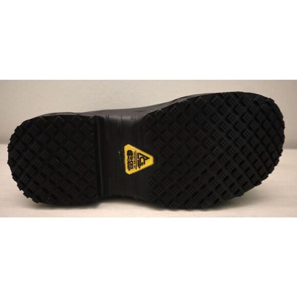 Shoes for Crews x Ace Men's 9D Women's 11D Black Bullfrog Pro II Soft Toe Boots - Picture 6 of 16